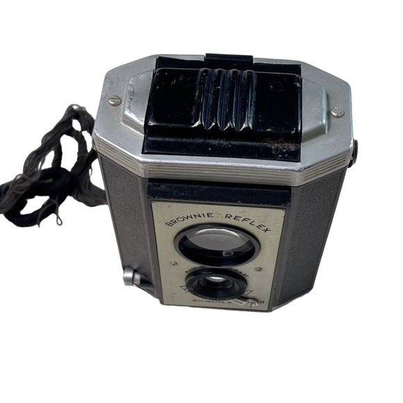 Brownie Reflex Eastman Kodak Camera Untested For Parts or Decor u - Picture 3 of 7